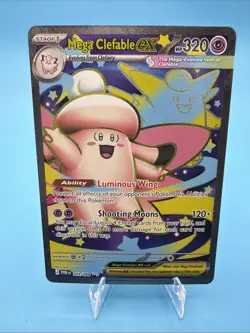 Pokemon 2026 Perfect Order Mega Clefable EX#103/088 Ultra Rare NM - Image 1