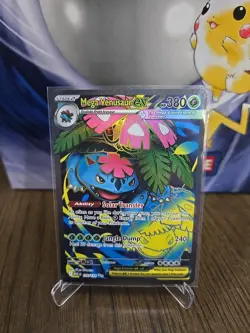 Pokemon TCG Mega Evolutions Mega Venusaur Ex ULtra Rare - Image 1