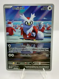 Pokemon Delibird IR 152/132 Mega Evolution NM - Image 1