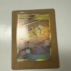Pokemon Power Plant 269/236 Secret Rare Gold Cosmic Eclipse NM - Image 1