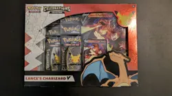 Pokemon TCG Celebrations Collection Lance's Charizard V Box Topper Box, English - Image 1