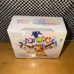Pokemon Prismatic Evolutions ETB SEALED (Minor Tear See Pics) SHIP FAST 🔥 - Image 1