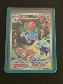 Pokemon Ivysaur 134/132 Illustration Rare Mega Evolution Holo - Image 1