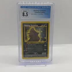 Pokemon Neo Dstiny Shining Tyranitar Unlimited 113/105 CGC 8.5 - Image 1