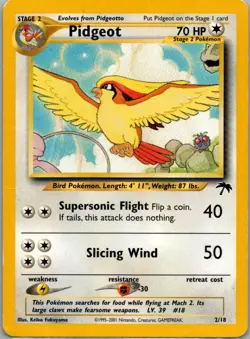 Pidgeot 2/18 Southern Islands Pokemon Heavily Played - Image 1