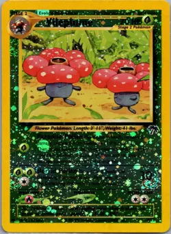 Vileplume 17/18 Southern Islands Pokemon Reverse Holo Moderately Played - Image 1