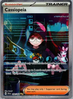 Cassiopeia 094/064 Special Illustration Rare Shrouded Fable Pokemon Holo NM - Image 1
