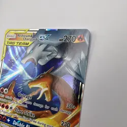 Pokemon Reshiram & Charizard GX 20/214 World Championship TAGTEAM GX 270HP T4500 - Image 5