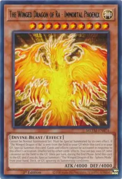 Yugioh! The Winged Dragon of Ra - Immortal Phoenix - MZTM-EN074 - Rare - 1st Edi - Image 1