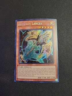 1X NM Artifact Lancea - BLMM-EN125 - Secret Rare 1st Edition - Image 1