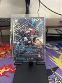 One Piece TCG - Carrying On His Will (OP13) - Portgas.D.Ace - EB02-028 (SP) - Image 1
