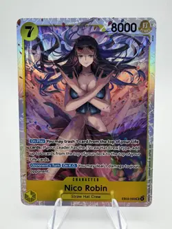 Nico Robin EB03-055 Extra Booster: One Piece Heroines Edition - SR NM Foil - Image 1
