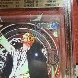 2025 One Piece OP09-004 Silver Shanks Alt Art SP | 3rd Anniversary | BGS 9.5 - Image 3
