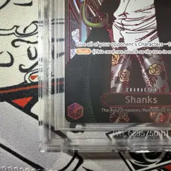 2025 One Piece OP09-004 Silver Shanks Alt Art SP | 3rd Anniversary | BGS 9.5 - Image 4
