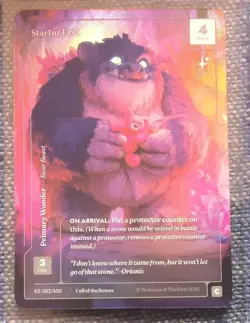 Wonders of the First Starfur Ursa Primary Wonder Card Call of the Stones C 2025 - Image 1