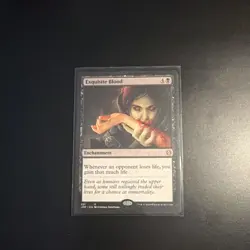 MTG Exquisite Blood Jumpstart JMP Rare NM Commander Combo Card - Image 1
