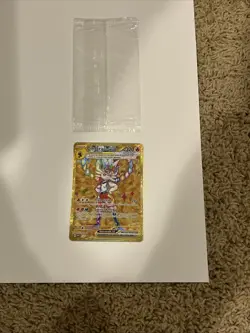 Cinderace ex 163 Sv: Scarlet & Violet Promo is NOT SEALED Full Art Pokemon Card - Image 1