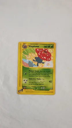 Pokemon 2002 TCG Vileplume Non Holo Card #43/147. 100hp. - Image 1