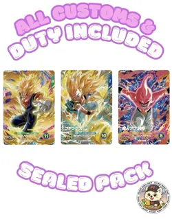 Dragon Ball Super Divers BUPPA Bonus Promo Pack 3 cards V Jump Bandai Japan SEAL - Image 1