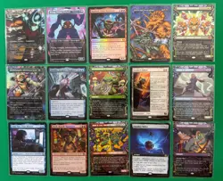 MTG TMNT 65 Card Lot-5 MYTHIC, 10 RARE, 20U, 30C) Ralph’s Jitte Weirdness P23 - Image 2