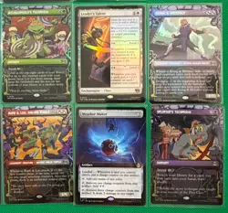 MTG TMNT 65 Card Lot-5 MYTHIC, 10 RARE, 20U, 30C) Ralph’s Jitte Weirdness P23 - Image 4