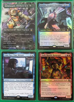 MTG TMNT 65 Card Lot-5 MYTHIC, 10 RARE, 20U, 30C) Ralph’s Jitte Weirdness P23 - Image 5