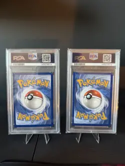 PSA 10 Sequential Umbreon and Espeon EX Prismatic Figure Collection Promo Cards - Image 2