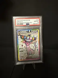 PSA 10 Sequential Umbreon and Espeon EX Prismatic Figure Collection Promo Cards - Image 3