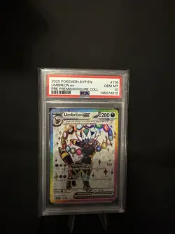 PSA 10 Sequential Umbreon and Espeon EX Prismatic Figure Collection Promo Cards - Image 4