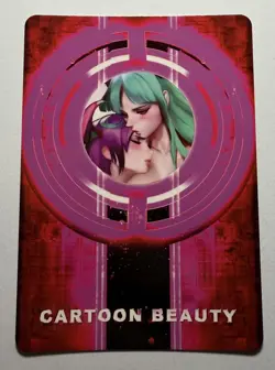 SEXY HEROINE WAIFU Morrigan & Lilith DARKSTALKERS ACG PREMIUM HOLO CARD NM - Image 2