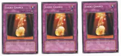 Yugioh- 3X Lucky Chance - Common - 1st Edition - LODT-EN078 - Near Mint - Image 1