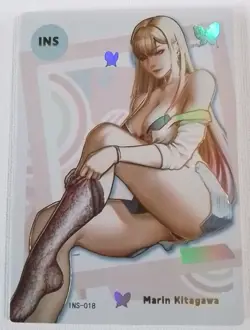 MARIN KITAGAWA INS INS-018 Goddess of Power Goddess Story Anime Collectible Card - Image 1