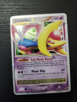 Pokemon TCG Cresselia LV.X Holo Ultra Rare Card 103/106 Great Encounters HP - Image 1