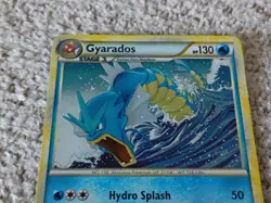2010 Pokemon Gyarados Cracked Ice Holo Card 4/123 Hydro Splash Hyper Beam - Image 2