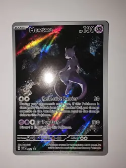 Pokemon Mewtwo SVP052 Scarlet & Violet Promo Holo Basic 130 HP Card English - Image 1