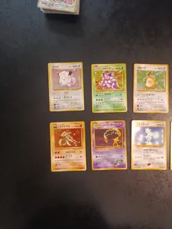 Lot of 10 Japanese Pokemon Cards, Old Back Sets, Good/Vgood - Image 2