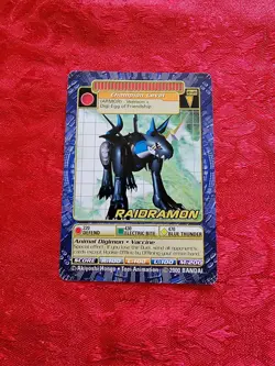 Bandai Digimon Trading Card Series 3 Raidramon Bo-120 - Image 1
