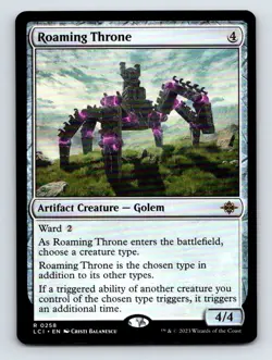 MTG Roaming Throne LCI 258 - Lost Caverns of Ixalan - Image 1