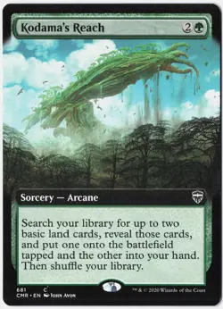 Kodama's Reach (Extended Art) Normal C Commander Legends 681 NM - Image 1