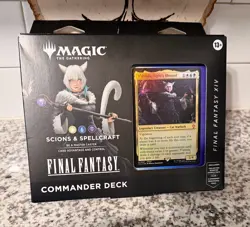 MTG Final Fantasy XIV Scions & Spellcraft Commander Deck Sealed Y'shtola - Image 1