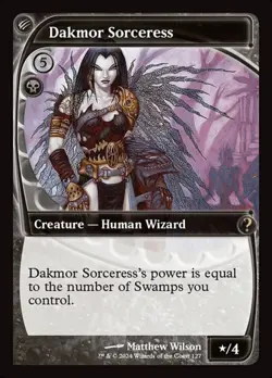 1x Dakmor Sorceress NM Eng MTG - Mystery Booster 2 - Image 1