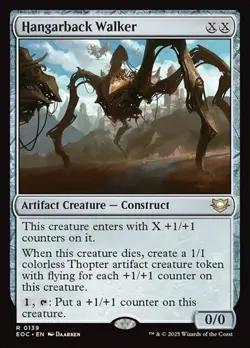 1x Hangarback Walker NM Eng MTG - Edge of Eternities EDH - Image 1