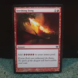 Seething Song - Duel Decks: Knights vs. Dragons - Light Play - MTG - Image 1