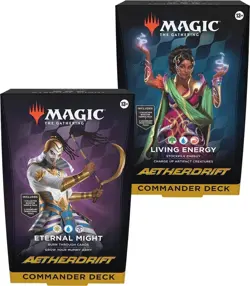 Commander Decks -Set of 2- Aetherdrift DFT MTG New Sealed - Image 1