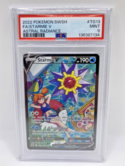 2022 Pokemon SWSH Astral Radiance #TG13 FA/ Starmie V Misty PSA 9 MINT - Image 2