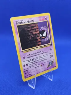 Sabrina's Gastly - 96/132 Gym Challenge - Pokemon TCG - 2000 - Image 2