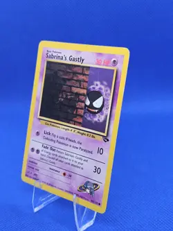 Sabrina's Gastly - 96/132 Gym Challenge - Pokemon TCG - 2000 - Image 3