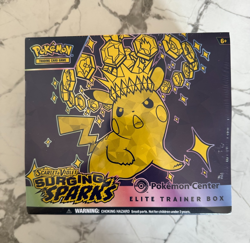 Pokemon Center Surging Sparks Elite Trainer Box ENG TCG (Exclusive) New & Sealed - Image 1