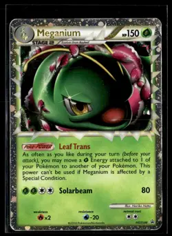 2010 HeartGold & SoulSilver Meganium Prime Promo #HGSS08 - Image 1