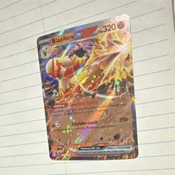 Pokemon TCG Blaziken ex Holo Double Rare 024/159 Sv09: Journey Together 2025 - Image 1